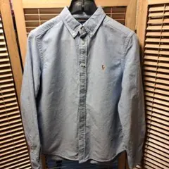 サックスブルー シャツ