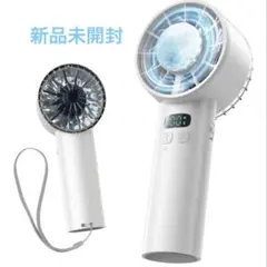携帯扇風機 冷却プレート ハンディファン大容量 接触冷感 6000mAh