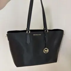 MICHAEL KORS ブラック トートバッグ　A4サイズ　３点セット