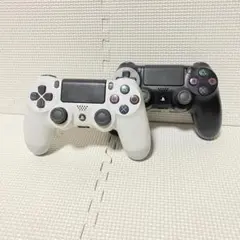 PS4 コントローラー 2個セット デュアルショック4 ブラック ホワイト