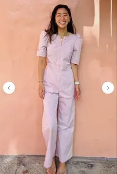 薄いピンクの撥水ALL IN ONE