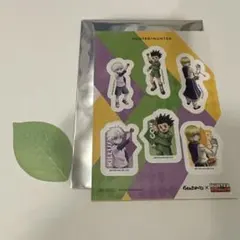 銀だこ HUNTER×HUNTER ステッカー 水見式　キルア　ゴン　クラピカ
