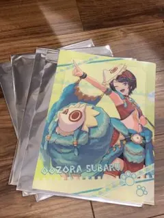 ホロライブ　モンスターハンター クリアファイル　 大空スバル4枚セット