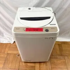 シャープ　全自動洗濯機　2023年製　ES-GE7G-W　H シャープ 全自動洗濯機 2023年製 ES-GE7G-W H - メルカリ