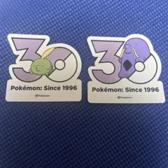 ポケモン30周年記念 ステッカー 韓国限定 エレズン ストリンダー