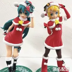 初音ミク 鏡音リン クリスマス フィギュア 2体セット