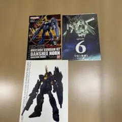 ガンプラ UNICORN GUNDAM BANSHEE NORNポストカード