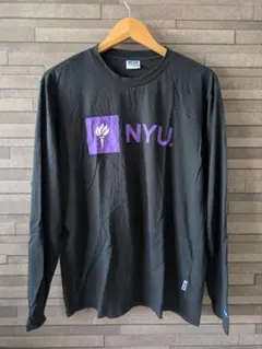 【NCAA】NYU 長袖カットソー ブラック Lサイズのサムネイル