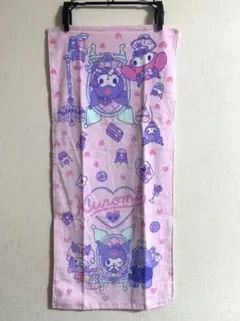 クロミ フェイスタオル ⑤ (マイメロディ、ピアノちゃん)