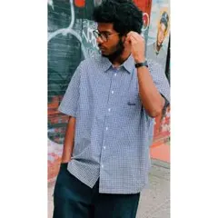 supreme gingham s/s shirt 21ssのサムネイル