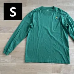 THE NORTH FACE グリーン 長袖カットソー S