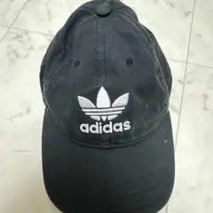 adidas キャップ　ブラック