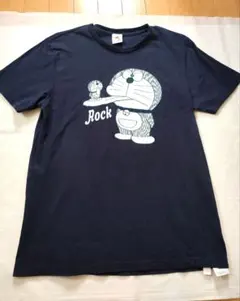 rockin'star　ドラえもん　半袖Tシャツ レア品　ネイビーのサムネイル