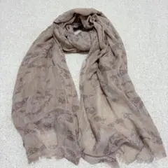 ZADIG&VOLTAIRE シルク混 スカル柄 ストールのサムネイル