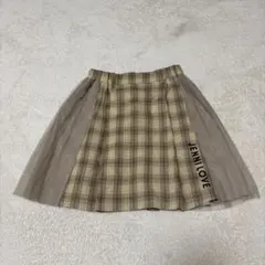 JENNI LOVE チェック柄スカート 100cm