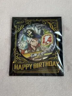 Dr.STONE 千空 birthday 缶バッジ 2024白夜 マルイ 新春 Dr.STONE 千空 birthday 缶バッジ 2024白夜 マルイ 新春 Dr