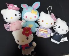 ぬいぐるみハローキティ50周年 マスコット マクドナルド hello kitty