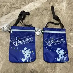 ディズニーリゾート Vacation Packages 肩がけカバン2個セット