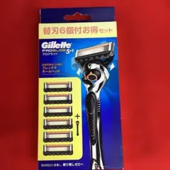 Gillette PROGLIDE 5+1 替刃6個付お得セット - メルカリ