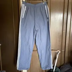 新品タグ付】adidas ADS200 ナイロントラックパンツ ウーブンパンツ