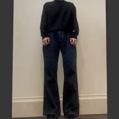 90’s Wrangler フレア デニム 濃紺