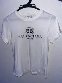 BALENCIAGA MODE ロゴ Tシャツ ホワイト XSのサムネイル