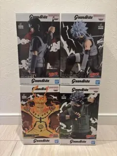 NARUTO Grandistaフィギュア 4体セット - メルカリ