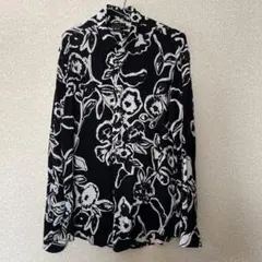 old ZARA floral printed shirt