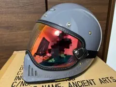 【美品】【L】SHOEI EX-ZERO バサルトグレー ゴーグル付