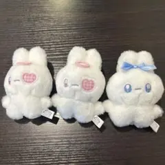little fluffy friends うさぎ3体セット