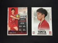 富田将馬 バレーボール男子 日本代表 トレカ 2枚セット