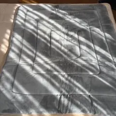 グレー フリースラグ 約150×180cm