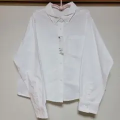 ☺新品☺GU WOMEN オックスフォードワショートシャツ size3XL