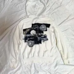 CHANEL シャネル スパンコール ロゴ ニットパーカー カシミヤ フーディ CHANEL シャネル スパンコール ロゴ ニットパーカー カシミヤ フーディ