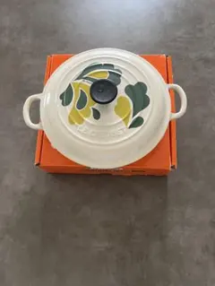 レア　ルクルーゼ ピーコック グリーン ビュッフェ キャセロール 22cm レア ルクルーゼ ピーコック グリーン ビュッフェ キャセロール 22cm
