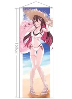 ホロライブ C104コミケ AZKi 等身大 水着タペストリー 加速サトウ 