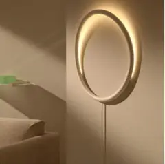 値下げ！未使用　IKEA VARMBLIXT ライト VARMBLIXT LED table/wall lamp, orange glass/round, 30 cm - IKEA