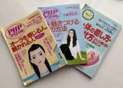PHPスペシャル 雑誌 3冊セット2006年 2008年　インタビュー小泉今日子