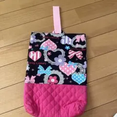 ハート柄キルティングバッグ