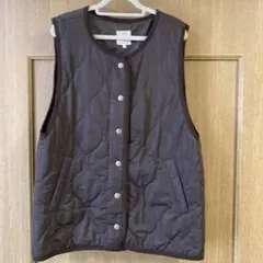 SM2ブラウン キルティングベスト
