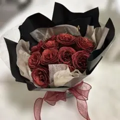 ラメ入りレッドローズ プリザーブドフラワー 花束 - メルカリ