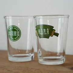 【希少・未使用】台湾ビール グラス 143ml 台湾啤酒 レトロ 2個セット