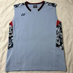 ぷ*い様 YONEX ノースリーブウェア JP XL ライトブルー