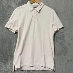 【L1572】 wool rich 半袖ポロシャツ サイズL ホワイトのサムネイル
