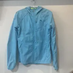 Puma 水色 フルジッパーウィンドブレーカー