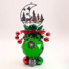 クリスマス サンキャッチャー 雪の結晶