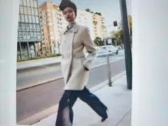 ZARA ザラ ブークレダブルブレストミディ丈コート S - メルカリ