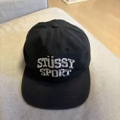 STÜSSY スポーツキャップ 黒