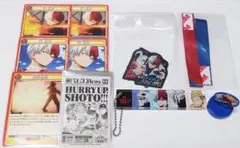 【轟焦凍】まとめ売り 原画展 カード ステッカー スタンプ アクリルキーホルダー