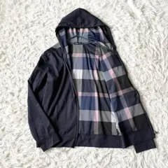 21SS ブラックレーベル クレストブリッジ パーカー 裏地チェック Mサイズ